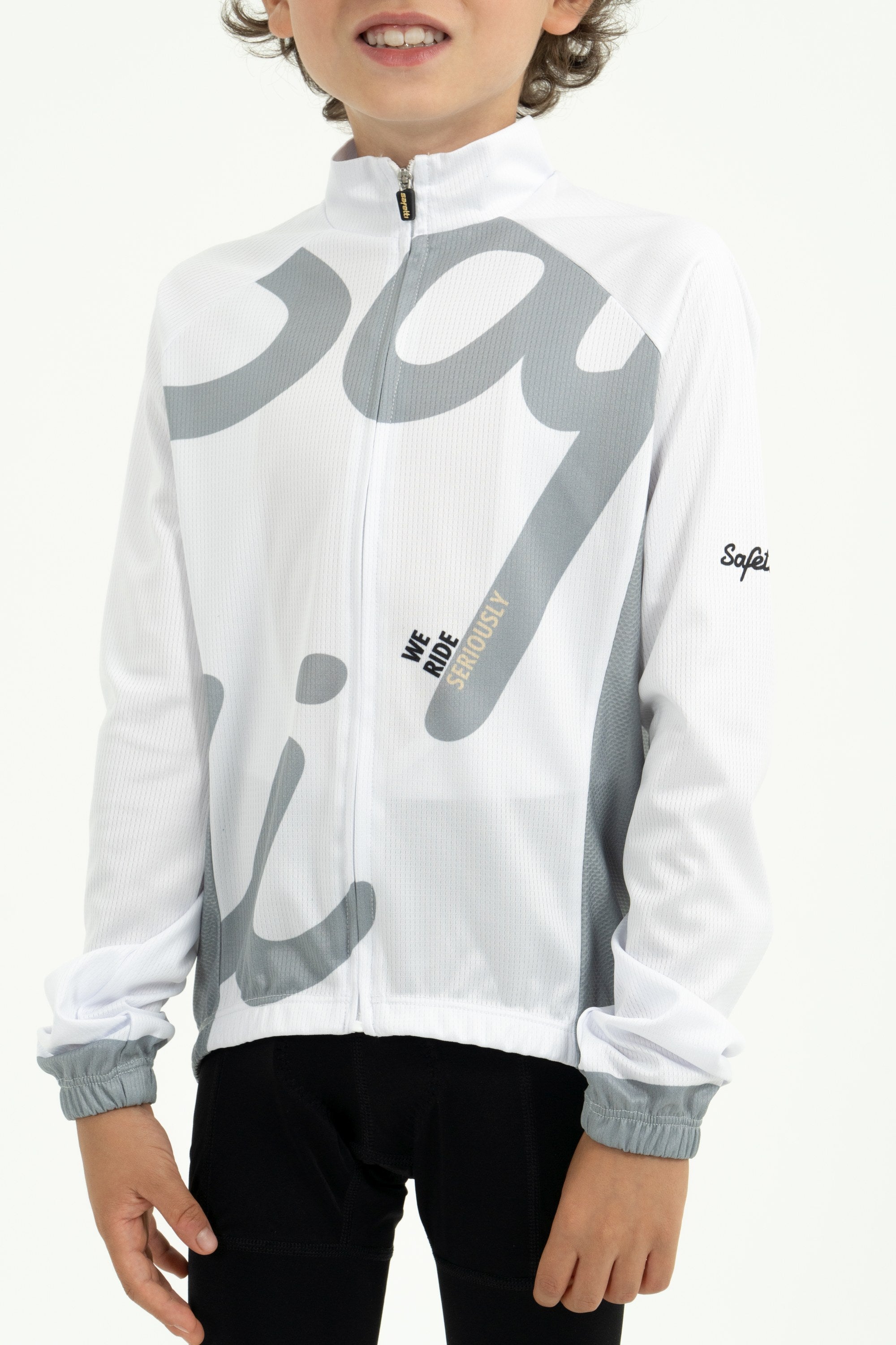 Basic - Basic Long Sleeve Cycling Jersey Junior