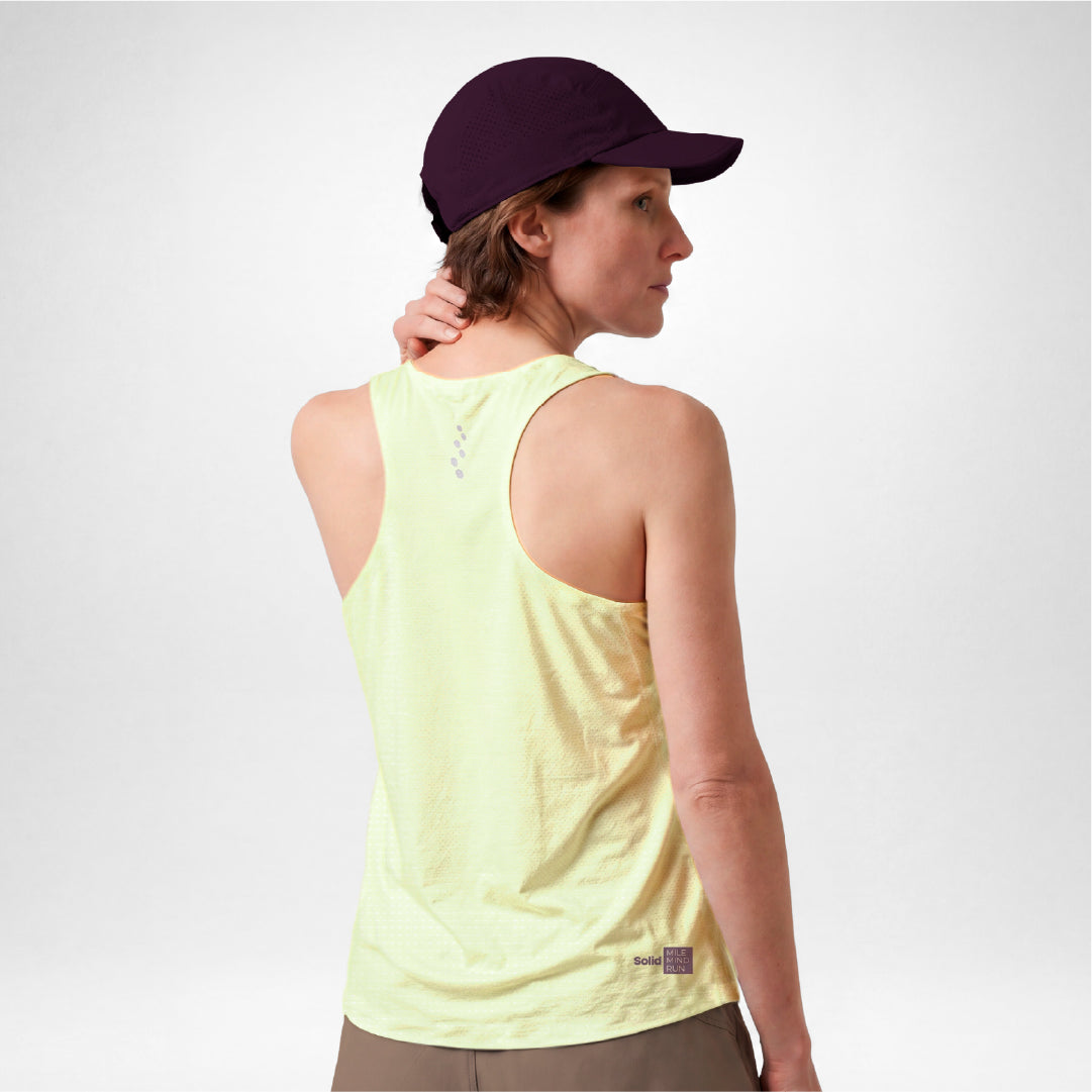 04959H Levit Sleeveless Running Jersey YELLOW