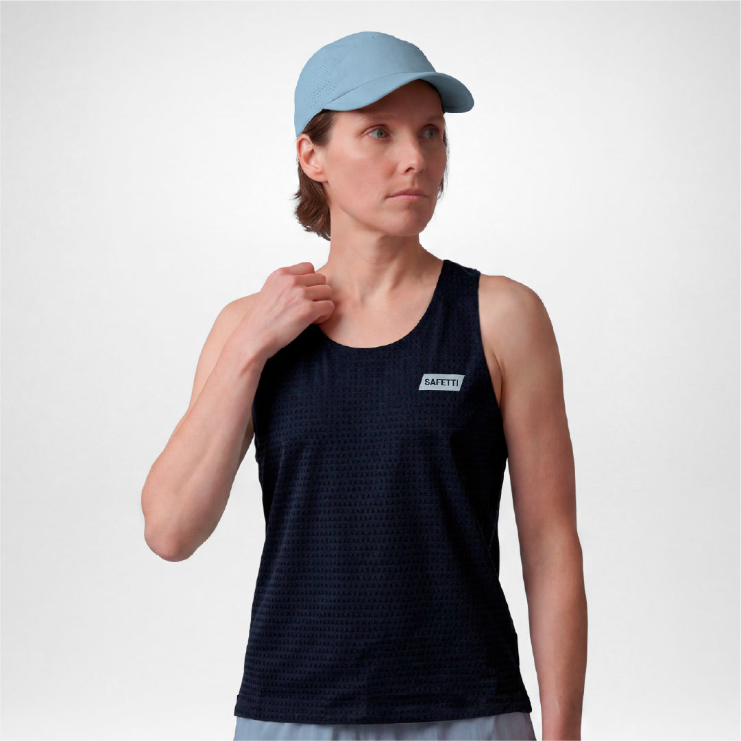 04964H Levit Sleeveless Running Jersey OCEAN