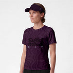 07968H PRO 405 Short Sleeve Running Jersey PLUM