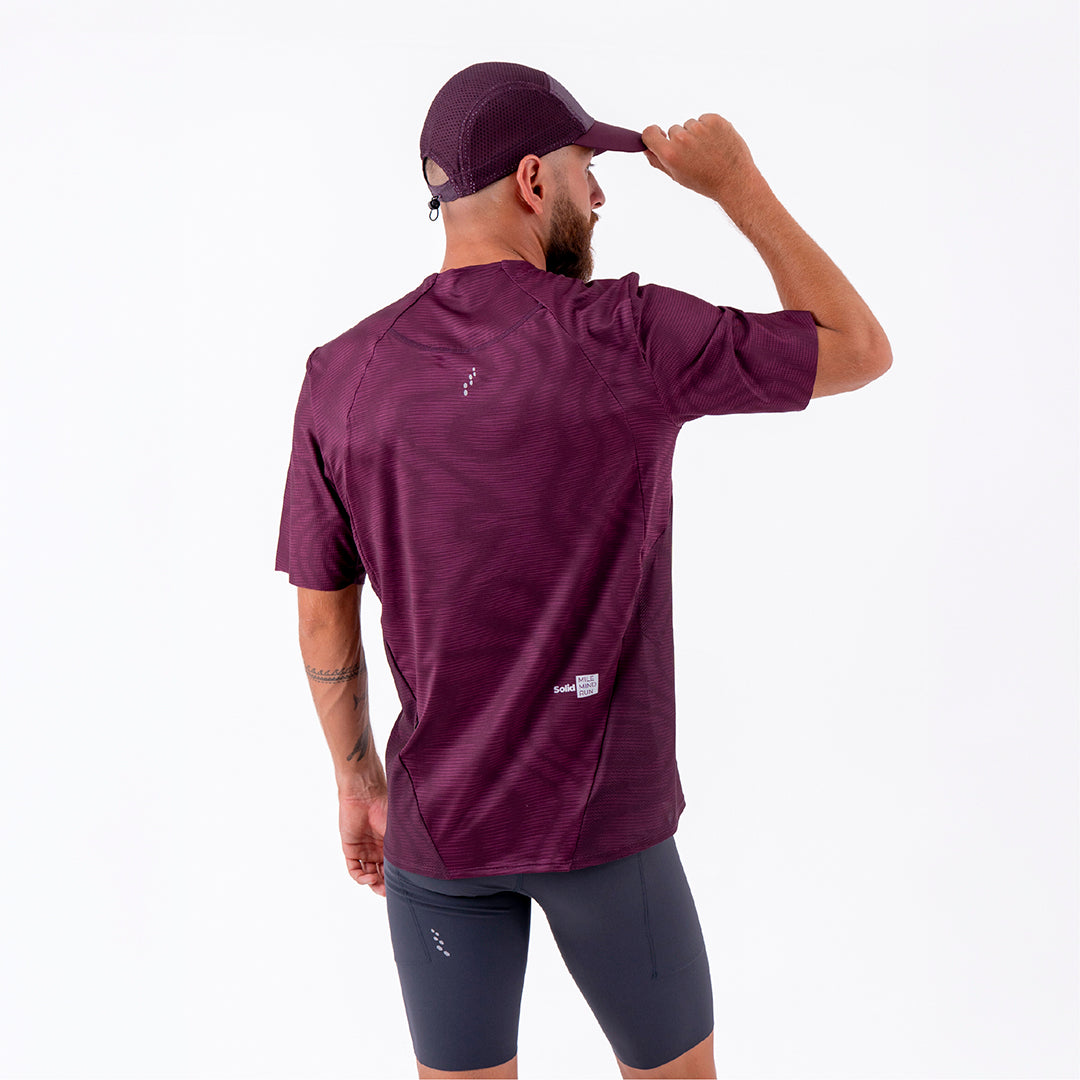 PRO 405 PLUM MEN’S RUNNING TEE