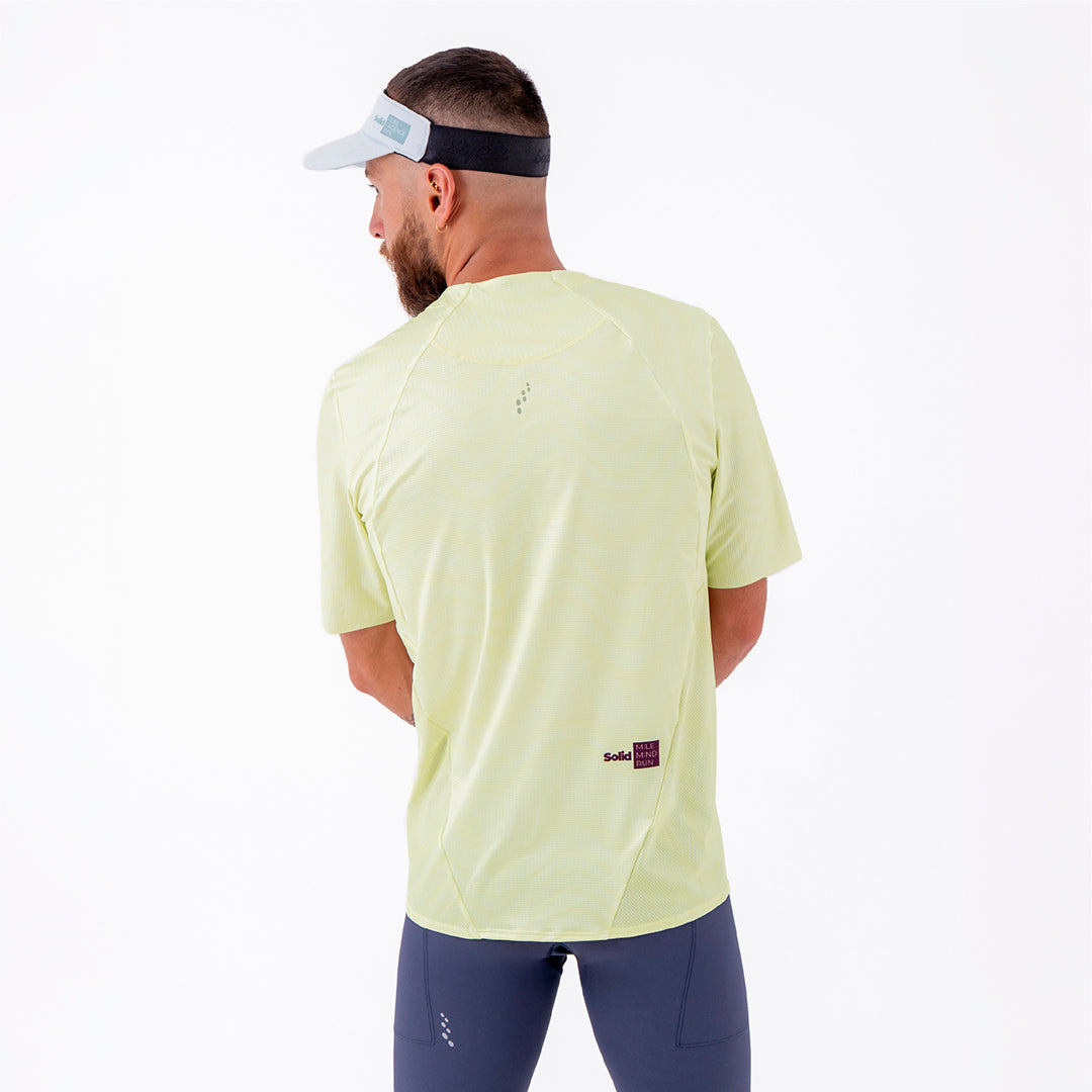 PRO 405 YELLOW MEN’S RUNNING TEE