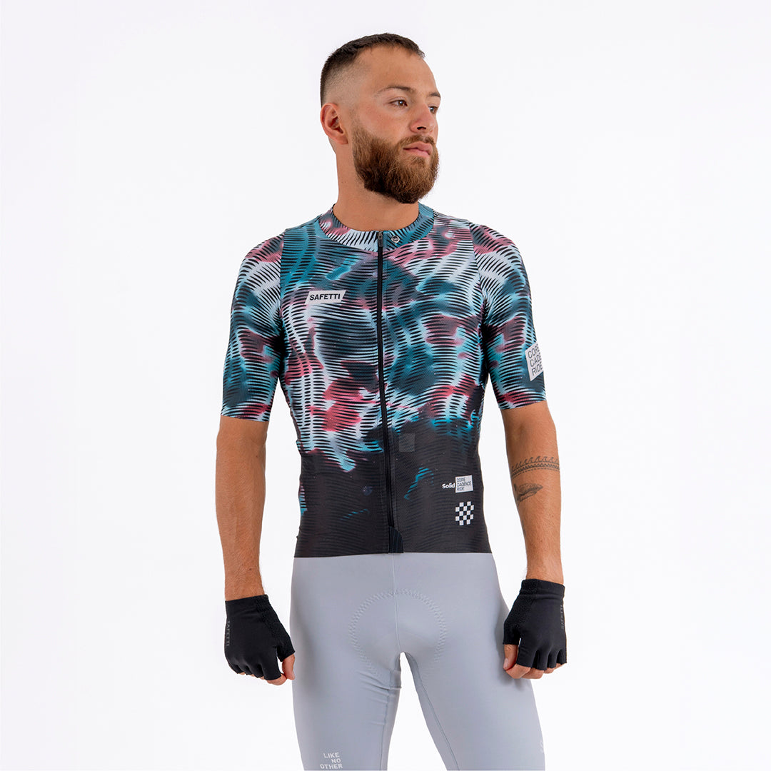 SOLID CORE MEN’S SHORT SLEEVE CYCLING JERSEY