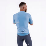 SOLID BLU AURA MEN’S SHORT SLEEVE CYCLING JERSEY