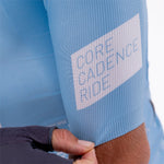 SOLID BLU AURA MEN’S SHORT SLEEVE CYCLING JERSEY