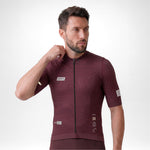 11975H Leggero Short Sleeve Cycling Jersey PLUM WINE