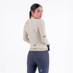 WARM SAND WOMEN’S LONG SLEEVE CYCLING JERSEY
