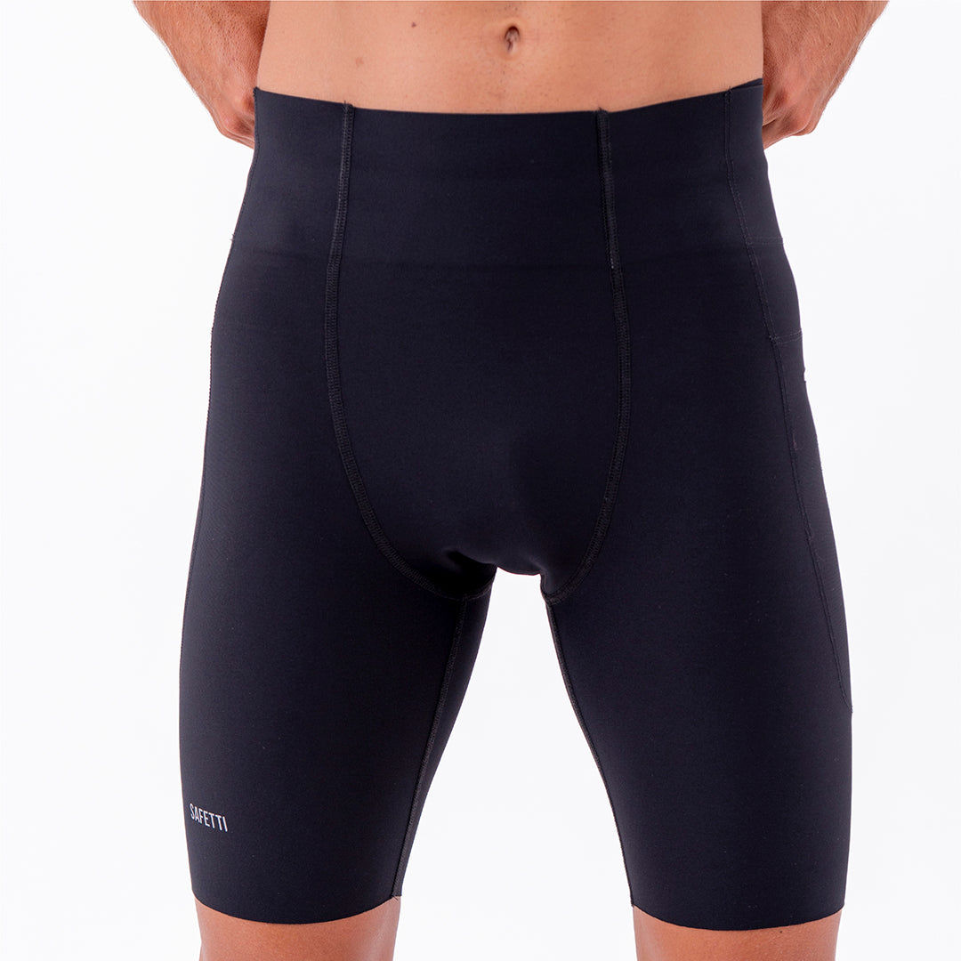 TITÁN EVO BLACK MEN’S RUNNING SHORTS