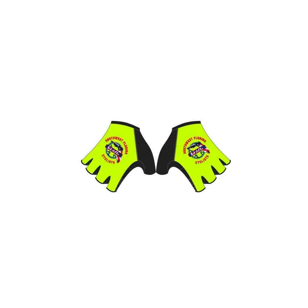 Soweflo'26 - Printed Cycling Short Finger Gloves D1. Unisex