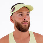 SOLID YELLOW UNISEX RUNNING VISOR