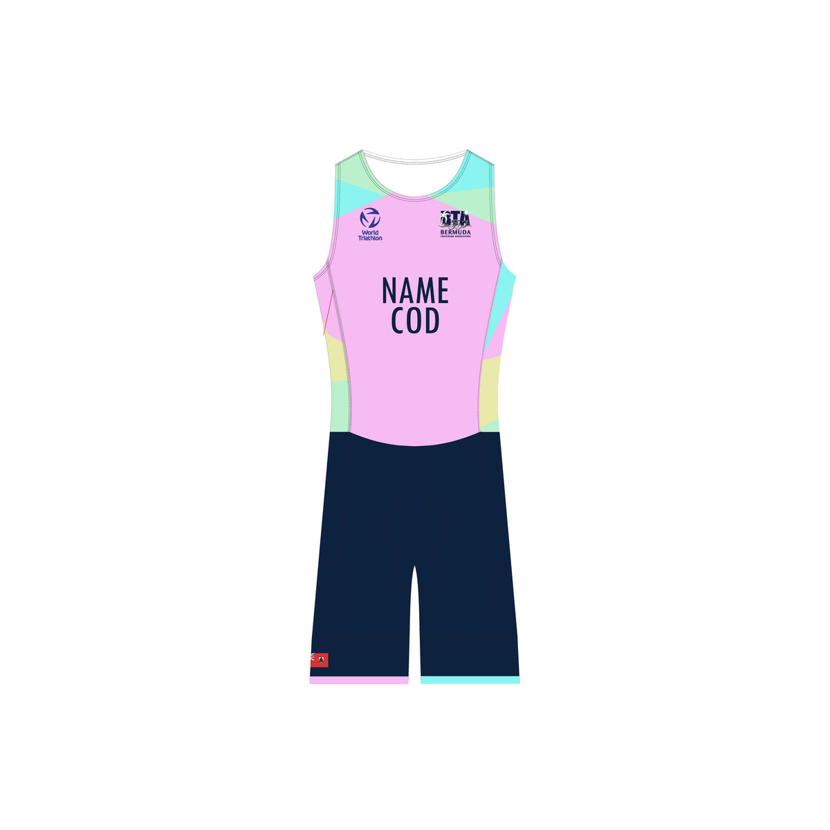 BTA'26 - ITU Acqua Zero Sleeveless Triathlon Skinsuit 2. Men