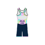 BTA'26 - ITU Acqua Zero Olympic Back. Sleeveless Triathlon Skinsuit. Women