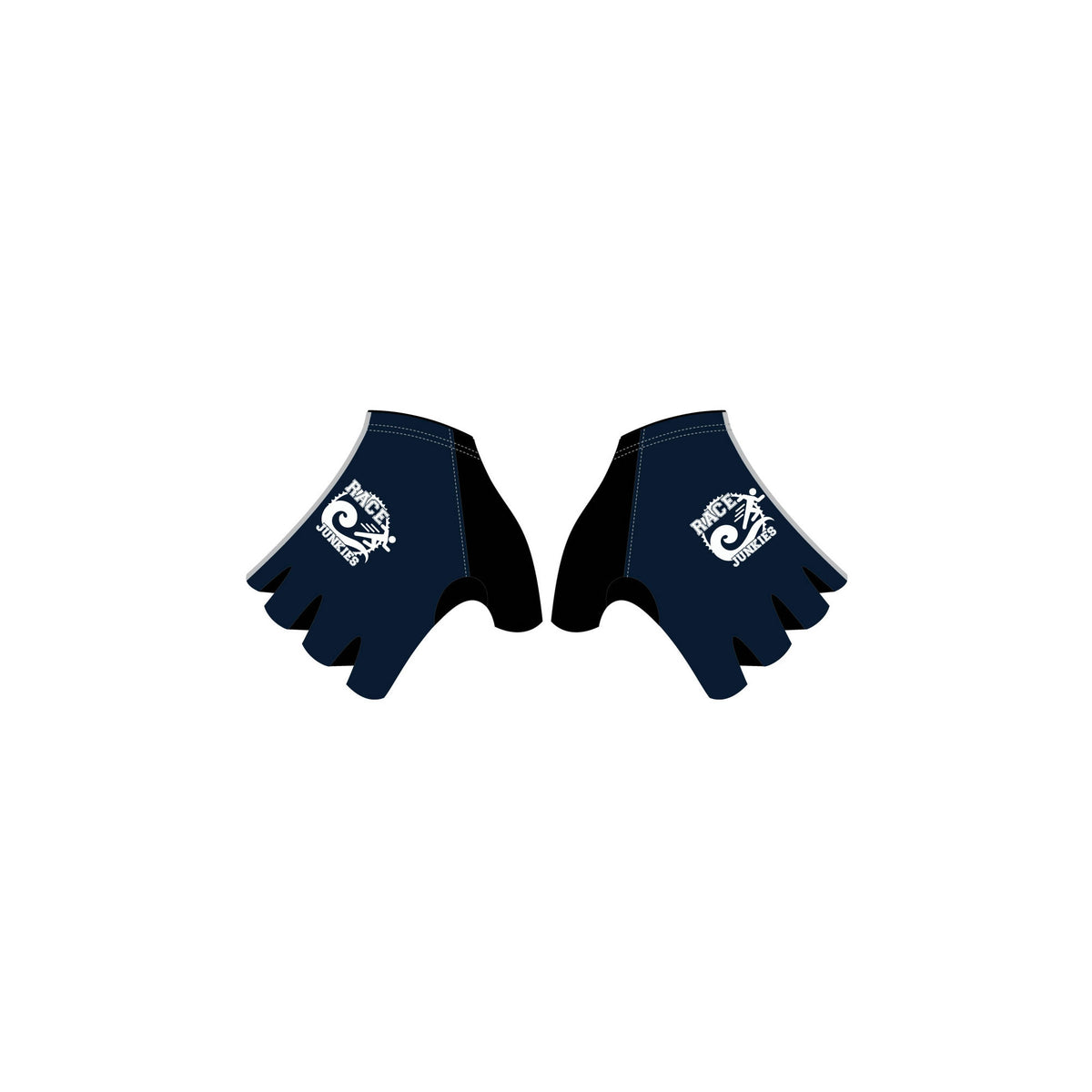 RJ'26 - Short Finger Cycling Gloves. Unisex