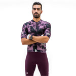TIDE PLUM MEN’S SHORT SLEEVE CYCLING JERSEY