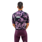 TIDE PLUM MEN’S SHORT SLEEVE CYCLING JERSEY