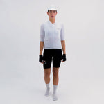 LATITUDE WHITE WOMEN'S SHORT SLEEVE CYCLING JERSEY