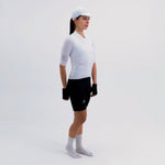 LATITUDE WHITE WOMEN'S SHORT SLEEVE CYCLING JERSEY
