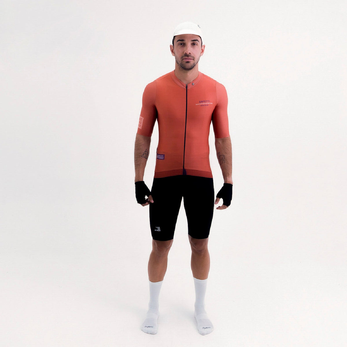 BRICK MEN'S SHORT SLEEVE CYCLING JERSEY