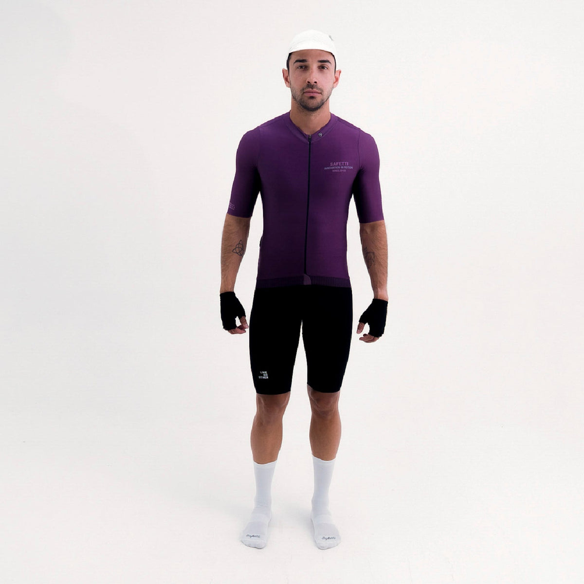 BLUEBERRY MEN'S SHORT SLEEVE CYCLING JERSEY