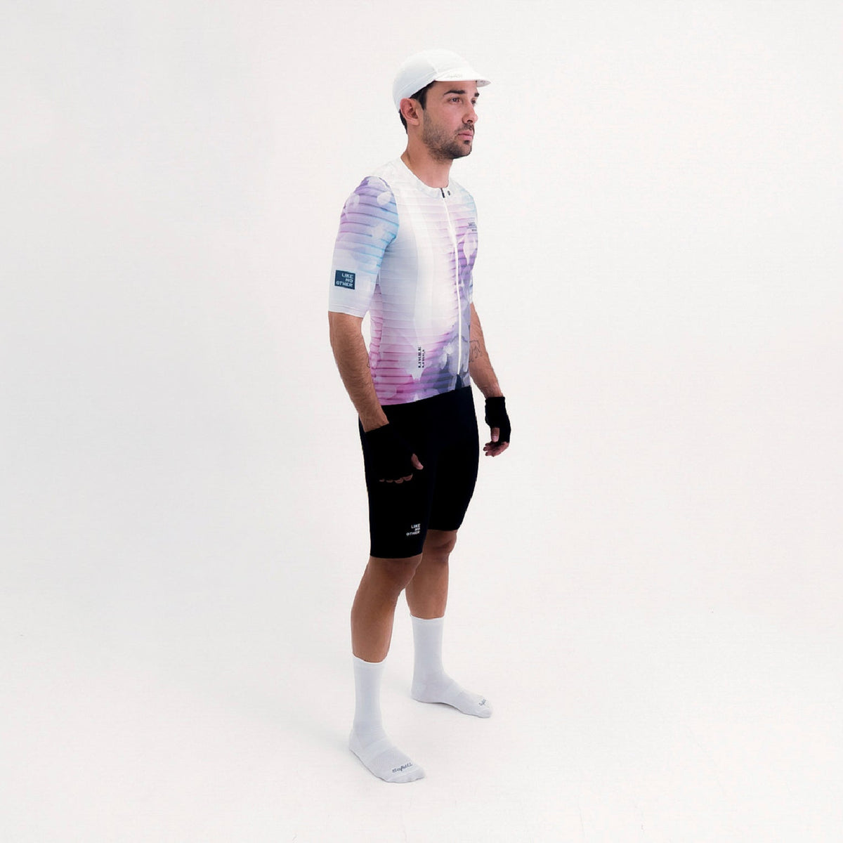 DISTORTION MEN'S SHORT SLEEVE CYCLING JERSEY