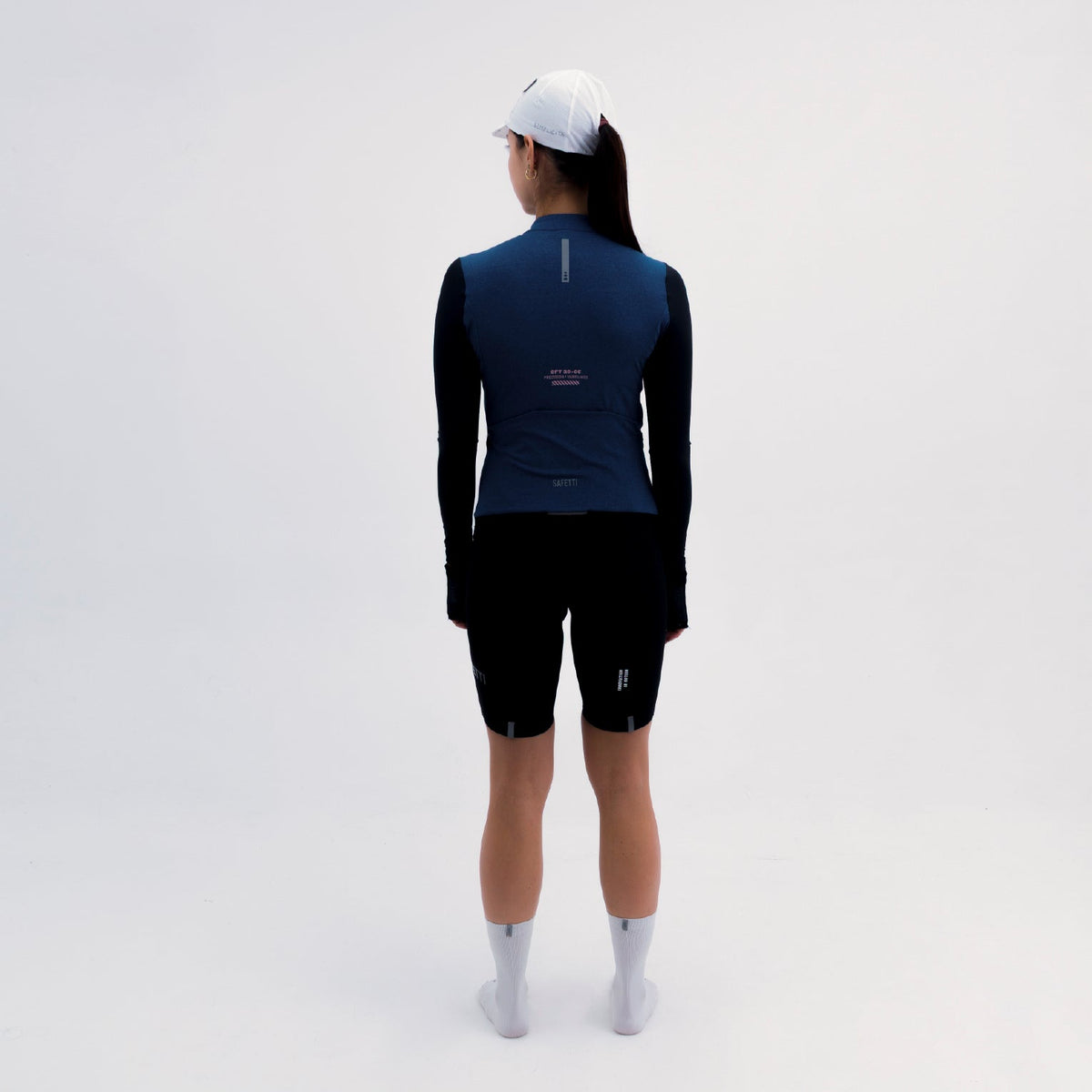 CLIMATE BLUE WOMEN'S LONG SLEEVE CYCLING JERSEY
