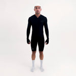 LATITUDE NERO MEN'S LONG SLEEVE CYCLING JERSEY