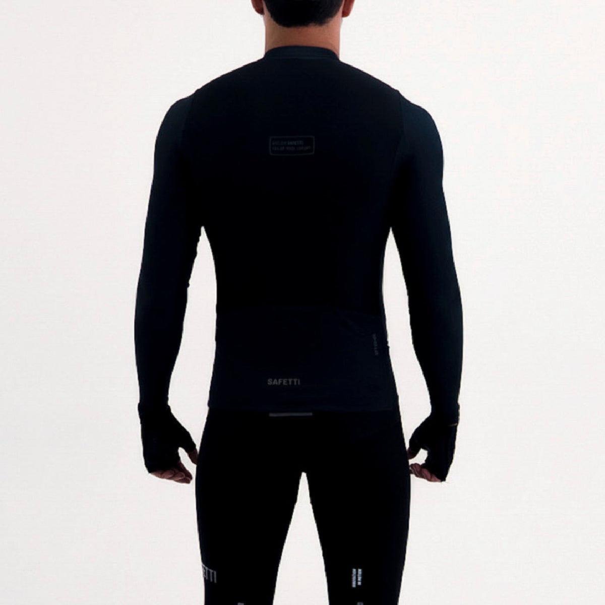 LATITUDE NERO MEN'S LONG SLEEVE CYCLING JERSEY