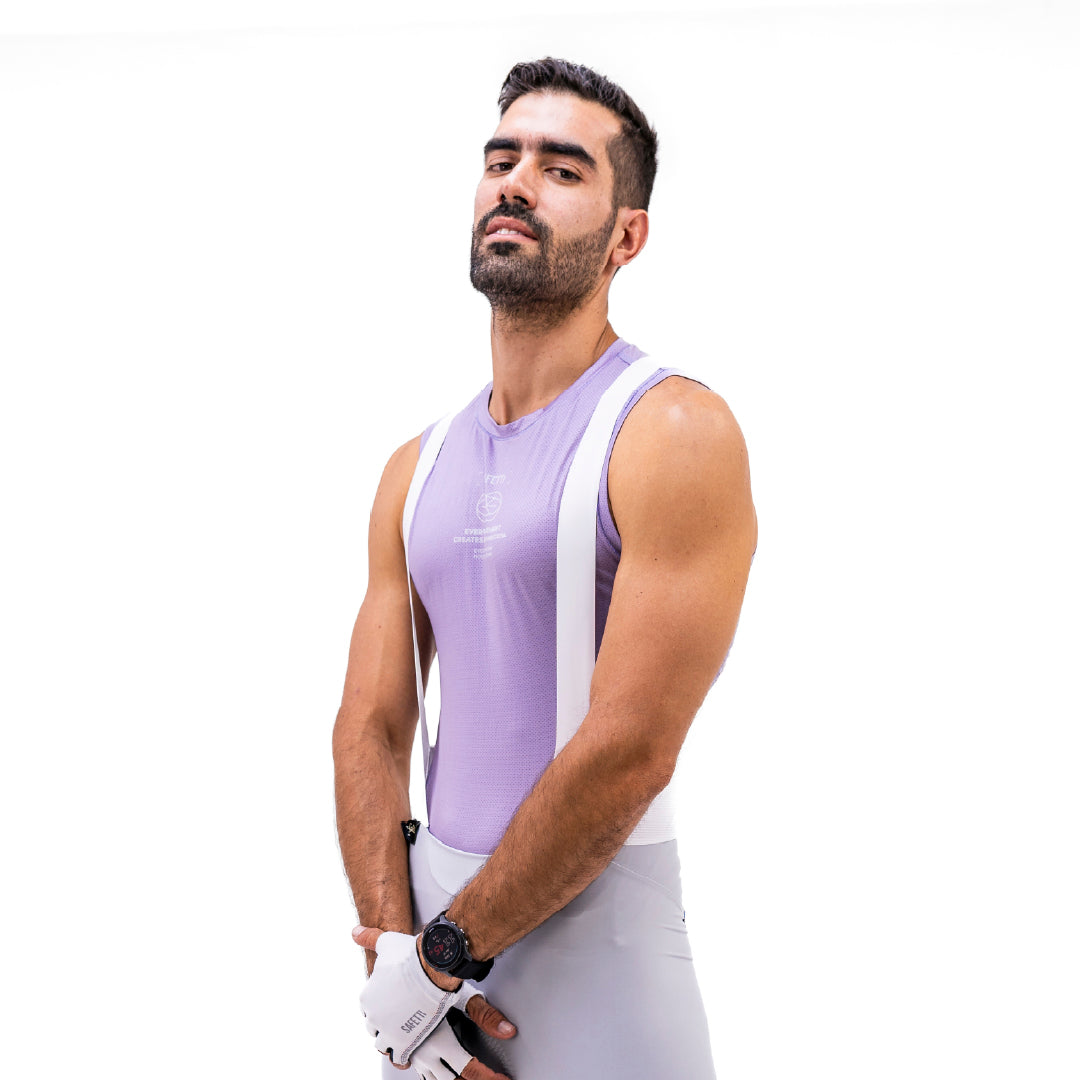 PLUM MEN’S ARMHOLE SLEEVE CYCLINGUNDERJERSEY