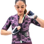 TIDE PLUM WOMEN’S SHORT SLEEVE CYCLING JERSEY