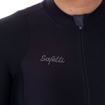 VERONA BLACK WOMEN'S CYCLING JERSEY