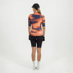 CRIMSON SHORT SLEEVE CYCLING JERSEY FOR WOMEN