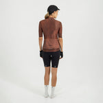 SUNSETTIDE RUSSET WOMEN'S SHORT SLEEVE CYCLING JERSEY