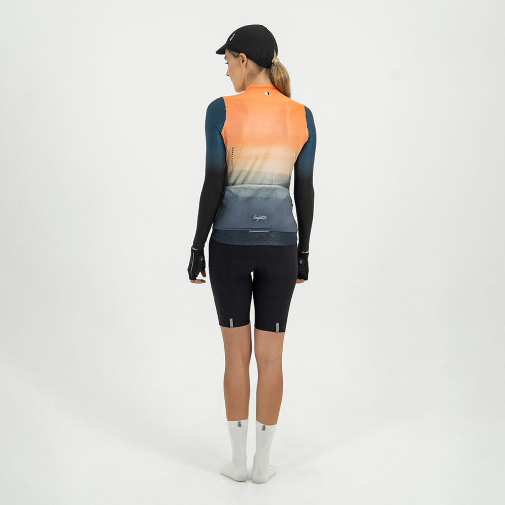 OCEANGLOW WOMEN'S LONG SLEEVE CYCLING JERSEY