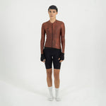 SUNSETTIDE RUSSET WOMEN'S LONG SLEEVE CYCLING JERSEY