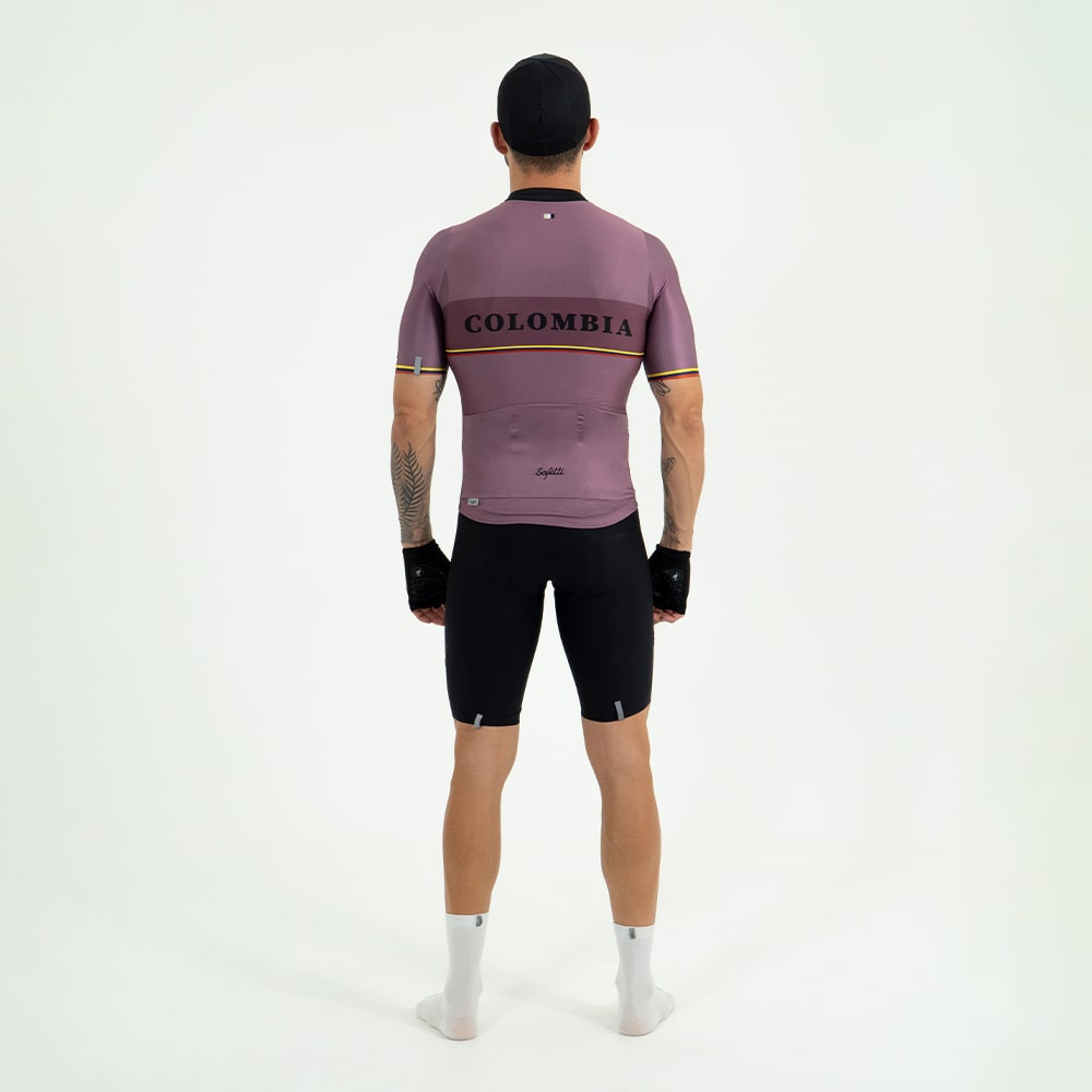 COLOMBIA 24 MEN'S SHORT SLEEVE CYCLING JERSEY