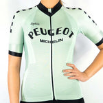 WOMEN’S PEUGEOT CYCLING JERSEY SHORT SLEEVE MINT