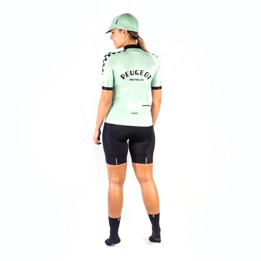 WOMEN’S PEUGEOT CYCLING JERSEY SHORT SLEEVE MINT