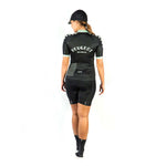 PEUGEOT BLACK WOMEN'S SHORT SLEEVE CYCLING JERSEY