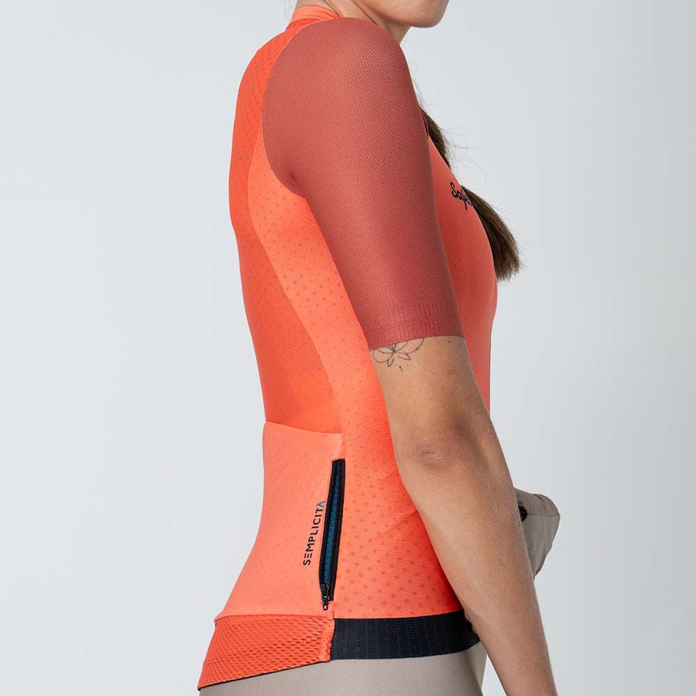 FLAME SHORT SLEEVE CYCLING JERSEY FOR WOMEN