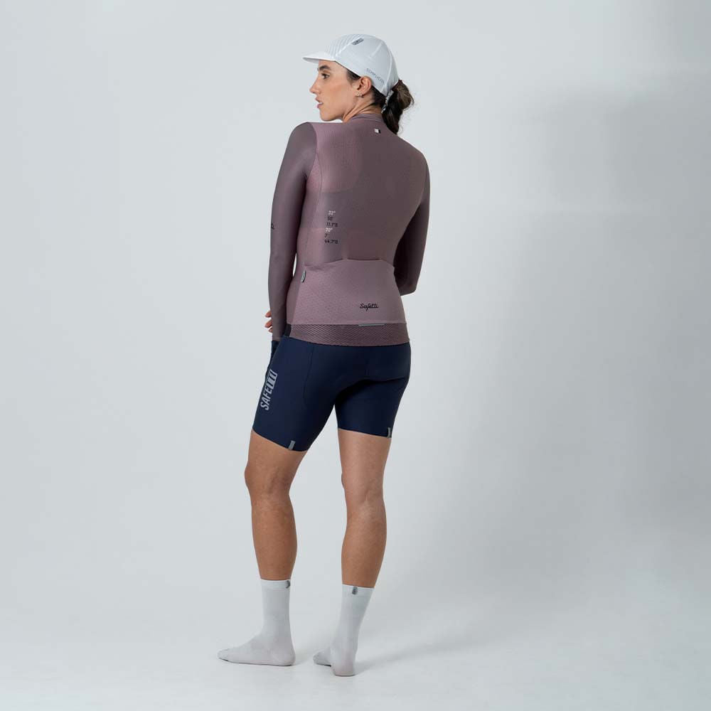 BERRYMILK WOMEN'S LONG SLEEVE CYCLING JERSEY