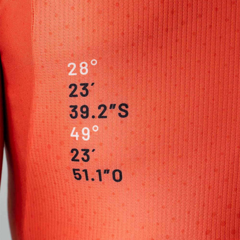 FLAME LONG SLEEVE CYCLING JERSEY FOR WOMEN