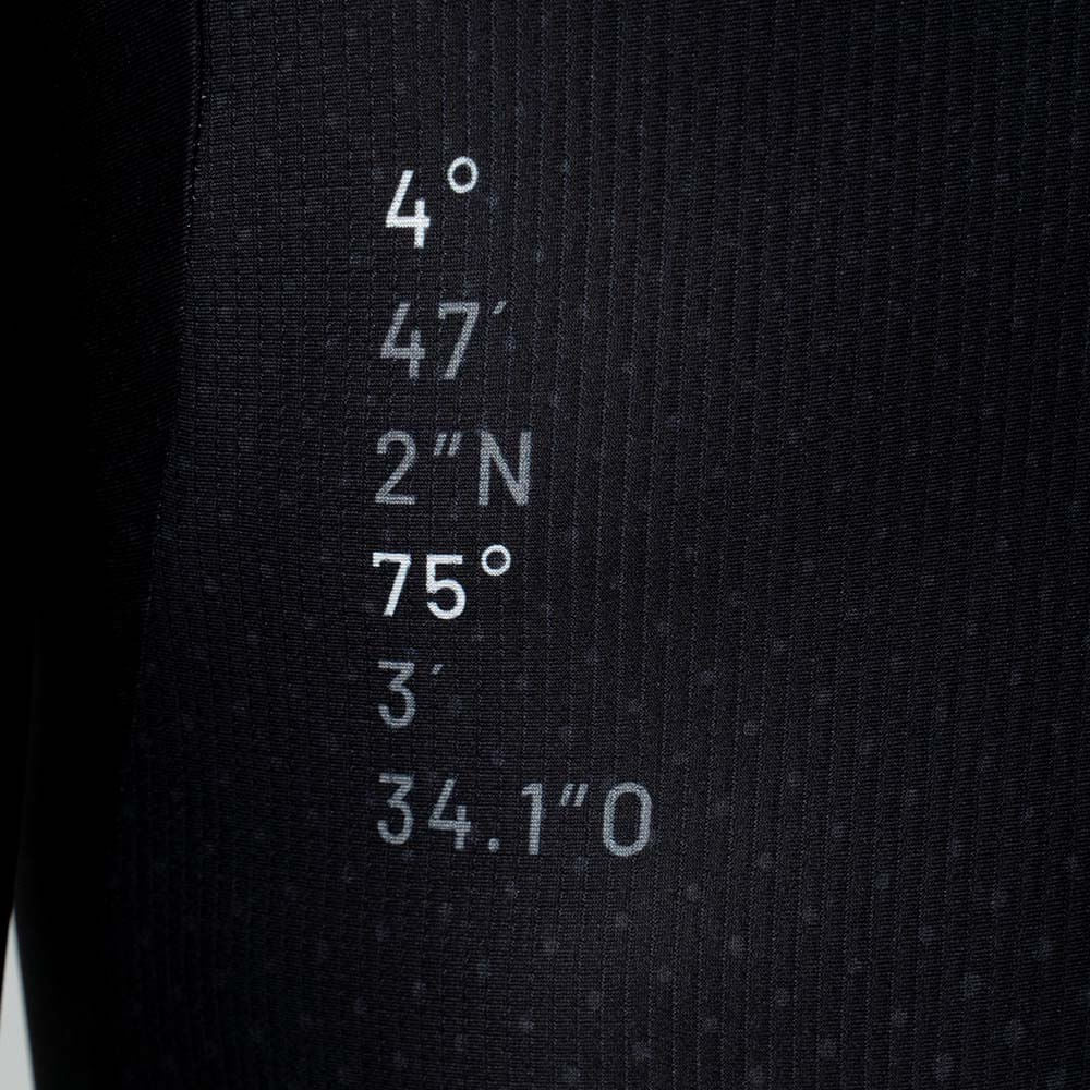 BLACK SHORT SLEEVE CYCLING JERSEY FOR MEN