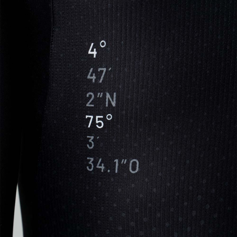 MEN'S BLACK LONG SLEEVE CYCLING JERSEY