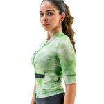 TIDE GREEN WOMEN’S SHORT SLEEVE CYCLING JERSEY