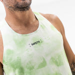 LEVIT TIDE GREEN MEN’S RUNNING TANK TOP