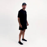 ROAM OVERSIZE BLACK MEN'S LIFESTYLE TEE