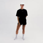 ROAM OVERSIZE BLACK WOMEN'S LIFESTYLE TEE