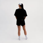 ROAM OVERSIZE BLACK WOMEN'S LIFESTYLE TEE