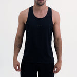 LEVIT BLACK MEN'S RUNNING TANK