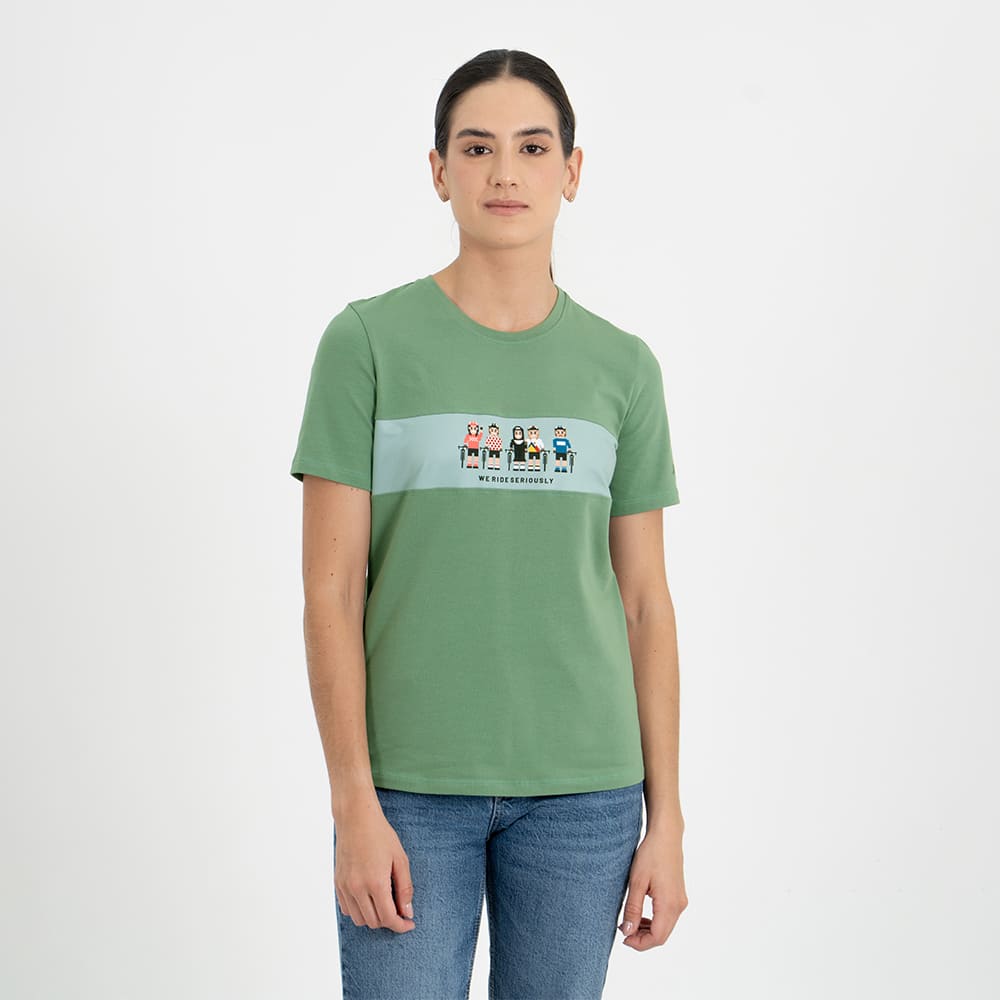 TOY WERIDE SERIOUSLY WOMEN'S SHORT SLEEVE LIFESTYLE SHIRT